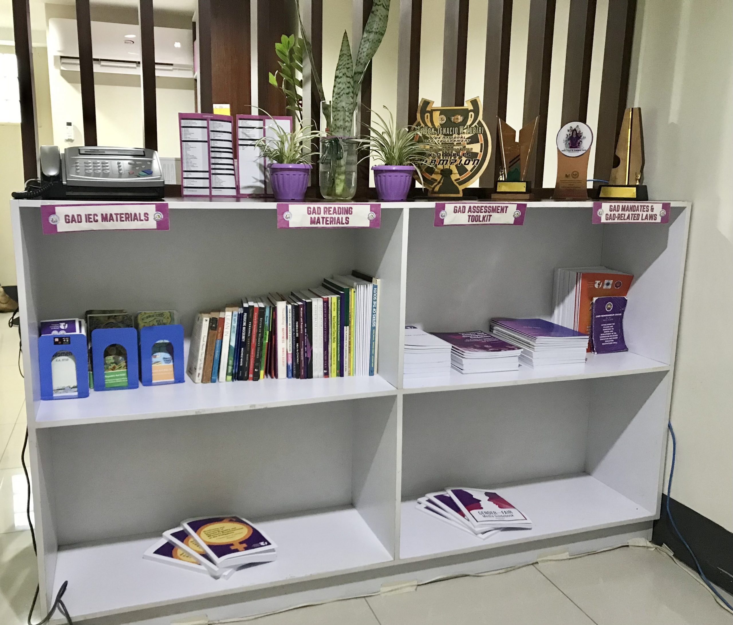 BukSU's 'GAD Resource Center, Corner eyed for provincial, regional use -  Bukidnon State University