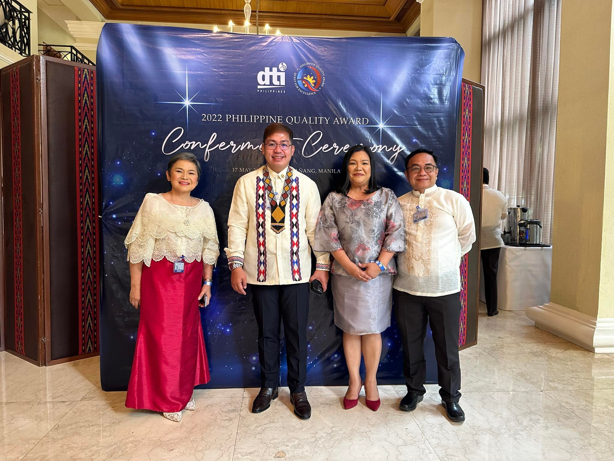 BukSU Officials Receive PQA Level II Award In Malacañang Palace ...