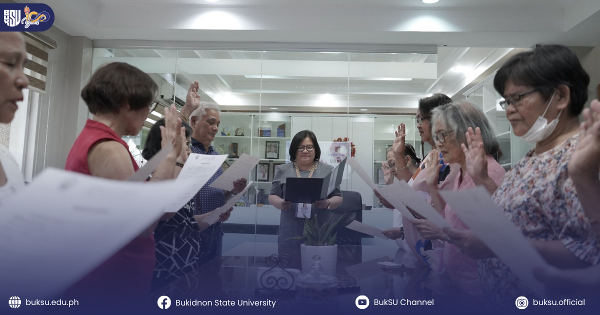 BukSU retirees form new association - Bukidnon State University