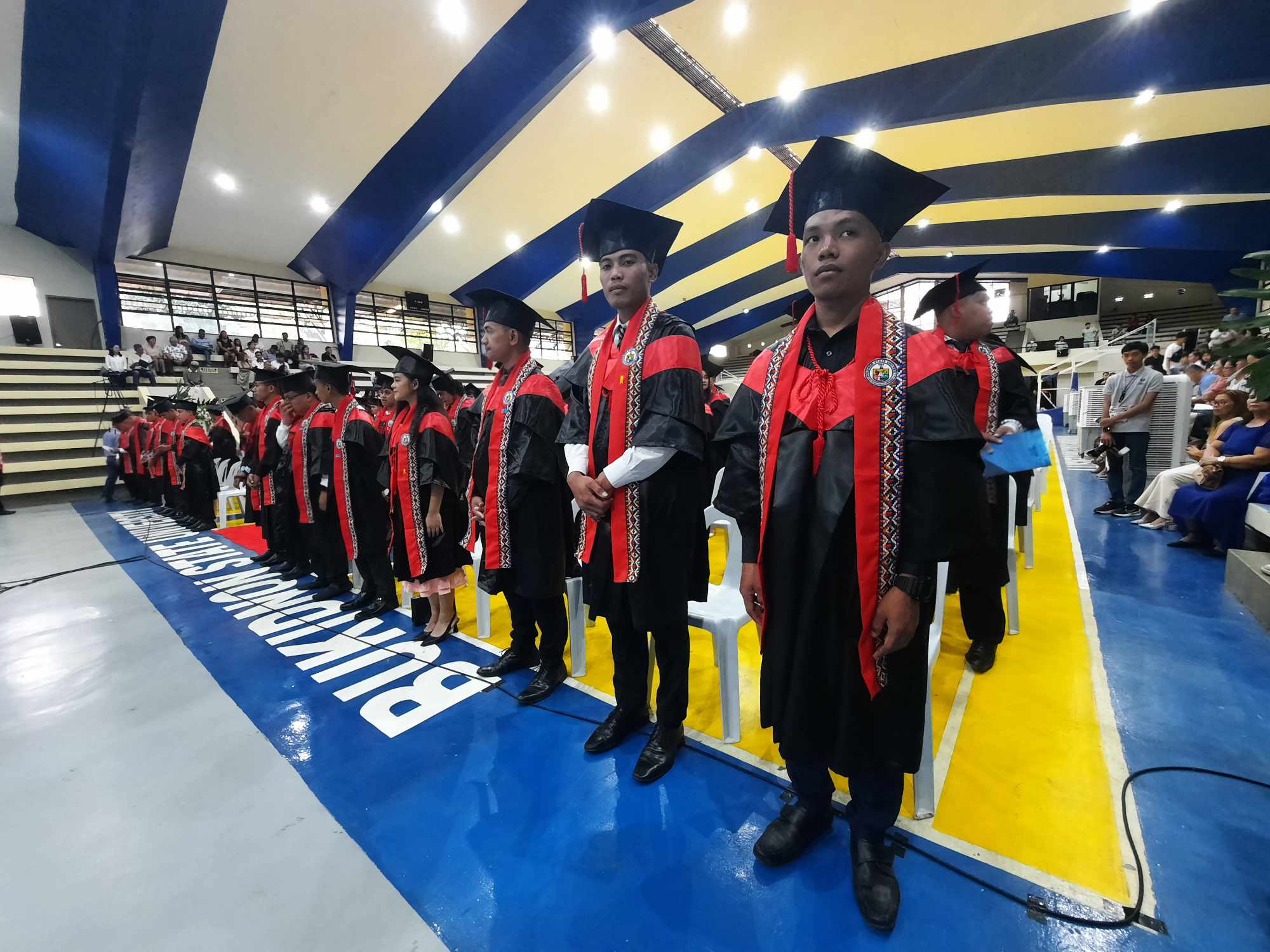 BukSU Graduates Showcase New Stole Design on Regalia - Bukidnon State ...