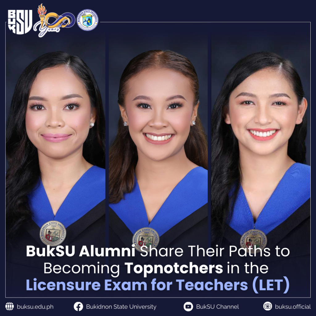 BukSU Alumni Share Their Paths To Becoming Topnotchers In The Licensure ...